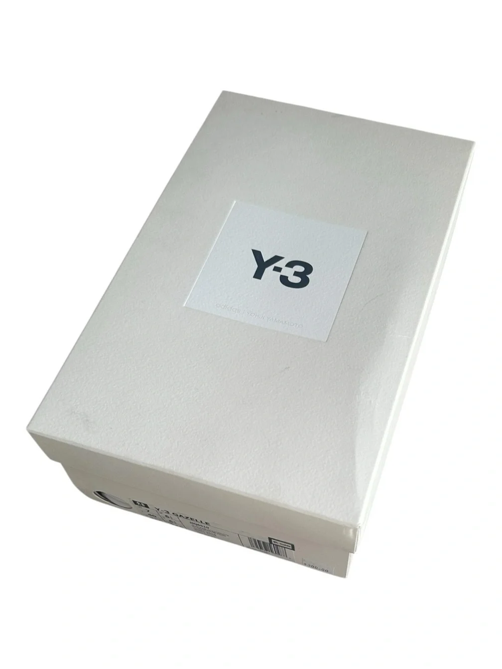 Y-3 Gazelle Black Leather Sneakers Yohji Yamamoto Women’s 6.5 HQ6510 Adidas NWB